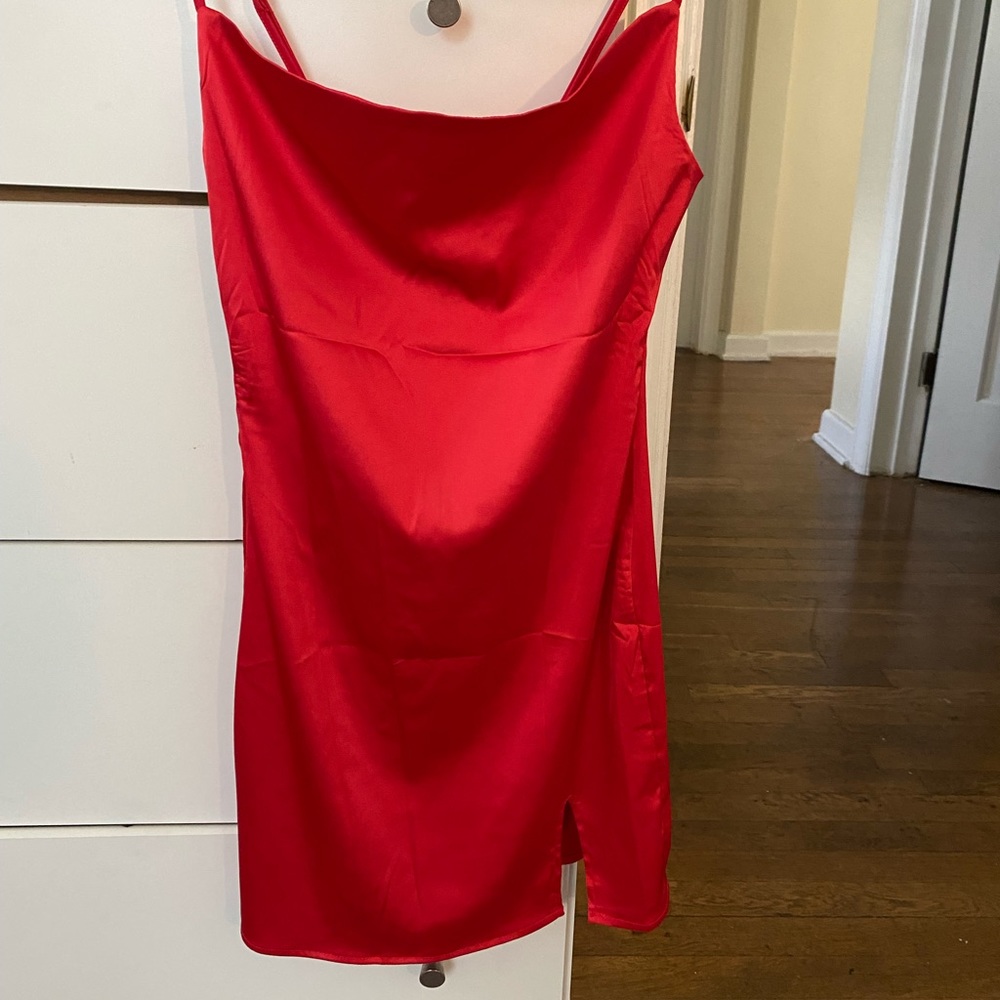 Mini red dress- super cute and flattering. never worn out!